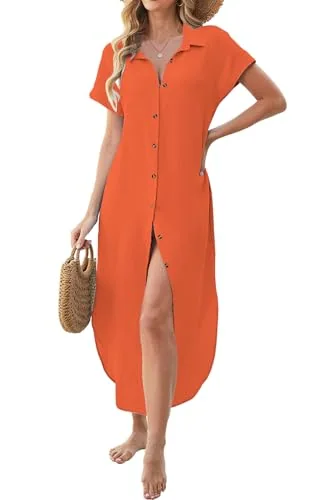 Cover-Up Dress III, Orange