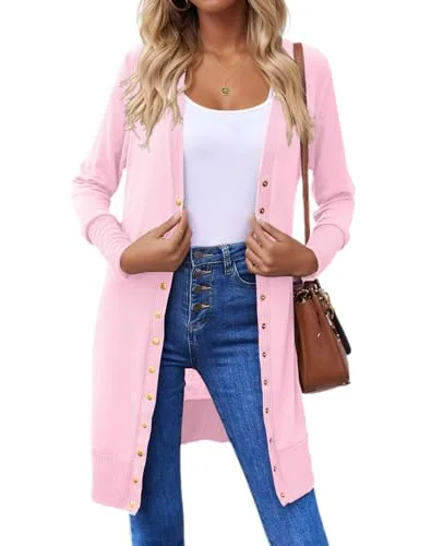 Cardigan, Light Pink