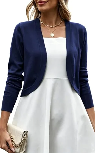 Shrug II, Navy Blue