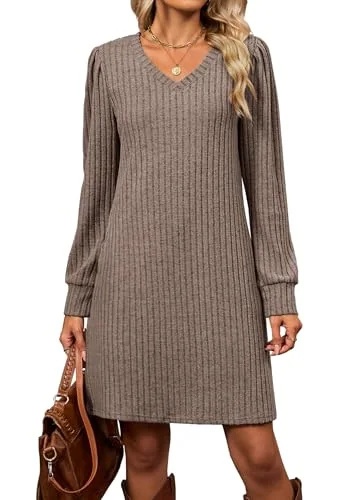 Long-Sleeve Sweater II, Coffee