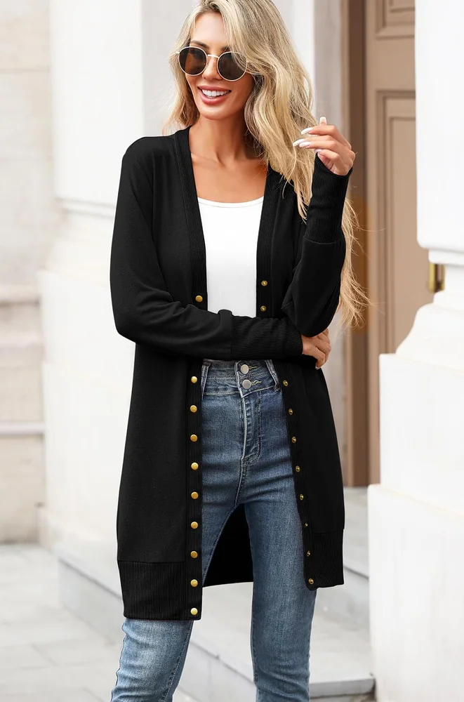 Cardigan, Black