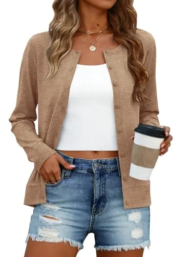 Crew Neck Jacket, Khaki