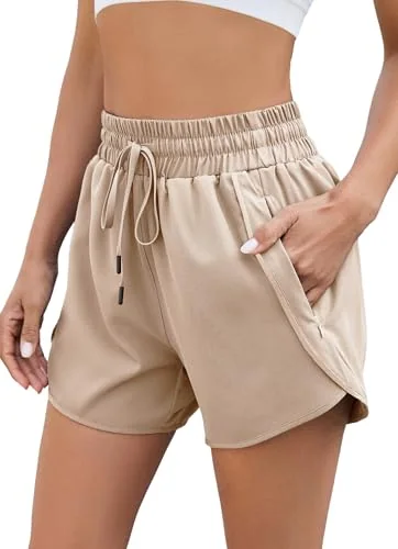 Athletic Shorts, Khaki