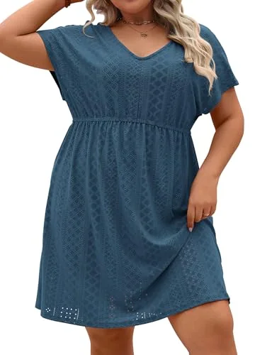 Swim Cover-Up, Dark Blue